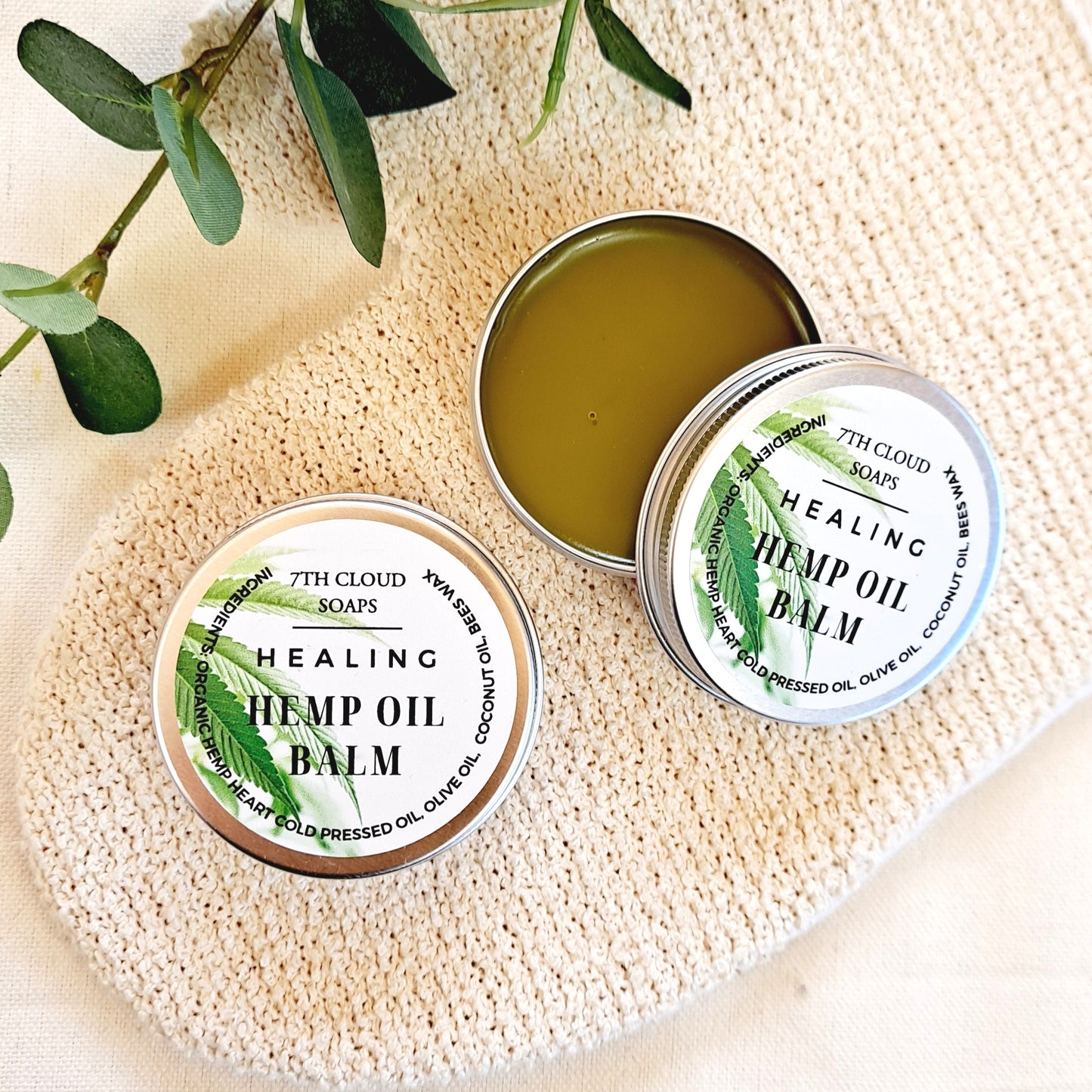 Hemp Oil Healing Balm | Calms Eczema, Dry Skin & Irritation