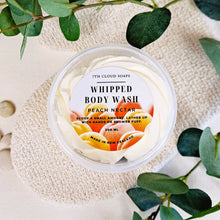 Load image into Gallery viewer, Whipped Body Wash Mousse - Peach Nectar
