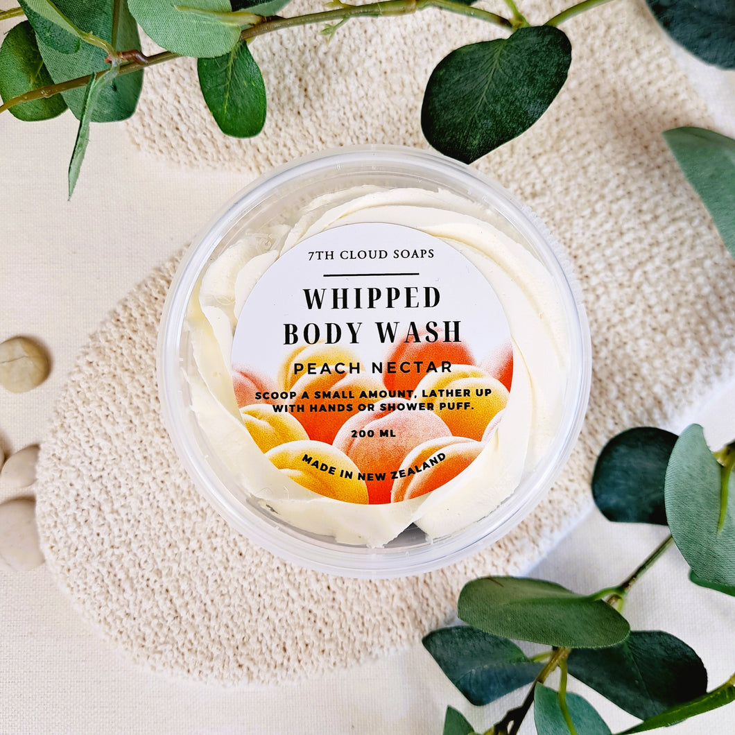 Whipped Body Wash Mousse - Peach Nectar