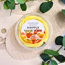 Load image into Gallery viewer, Whipped Sugar Scrub - Peach Nectar
