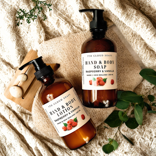 Hand & Body Lotion - Raspberry & Vanilla