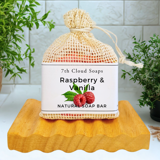 Raspberry & Vanilla Soap | Natural Soap | For Sensitive Skin