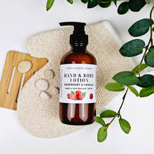 Load image into Gallery viewer, Raspberry &amp; Vanilla Gift Box | Hand &amp; Body Lotion &amp; Liquid Soap
