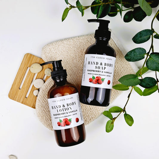 Hand & Body Lotion - Raspberry & Vanilla