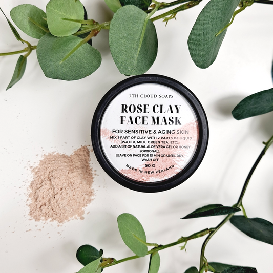 Rose Clay Face Mask | Dry Clay Mask