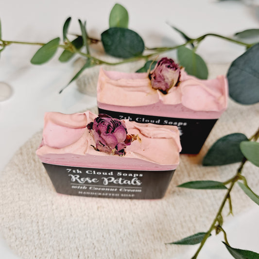 Rose Petals Soap | Natural Olive Oil Soap | For Sensitive Skin