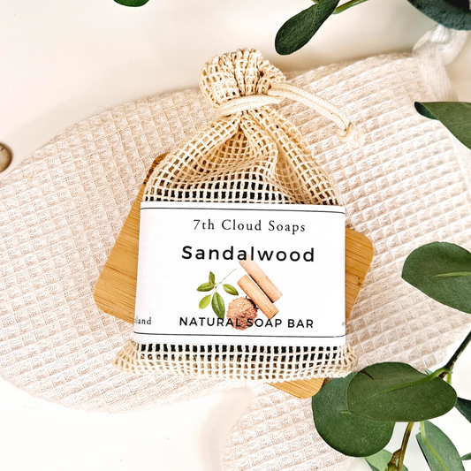 Sandalwood Soap | Natural Soap | With Charcoal | For Sensitive Skin