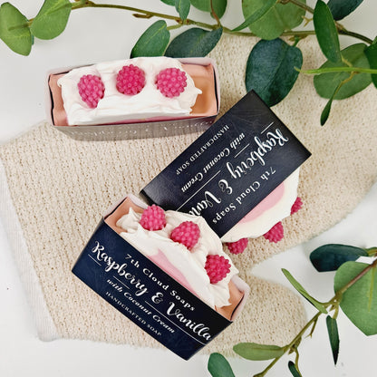 Raspberry & Vanilla Soap | For Sensitive Skin