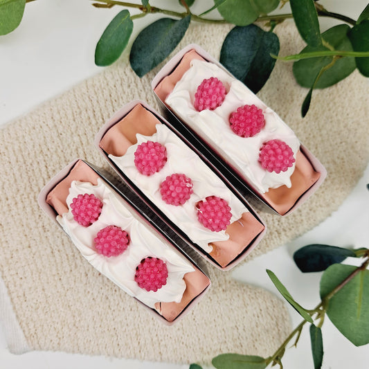 Raspberry & Vanilla Soap | 75% Olive Oil Soap | For Sensitive Skin