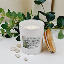 Load image into Gallery viewer, Sweet Lime &amp; Mandarin Candle - Lake House Collection |Soy Candle

