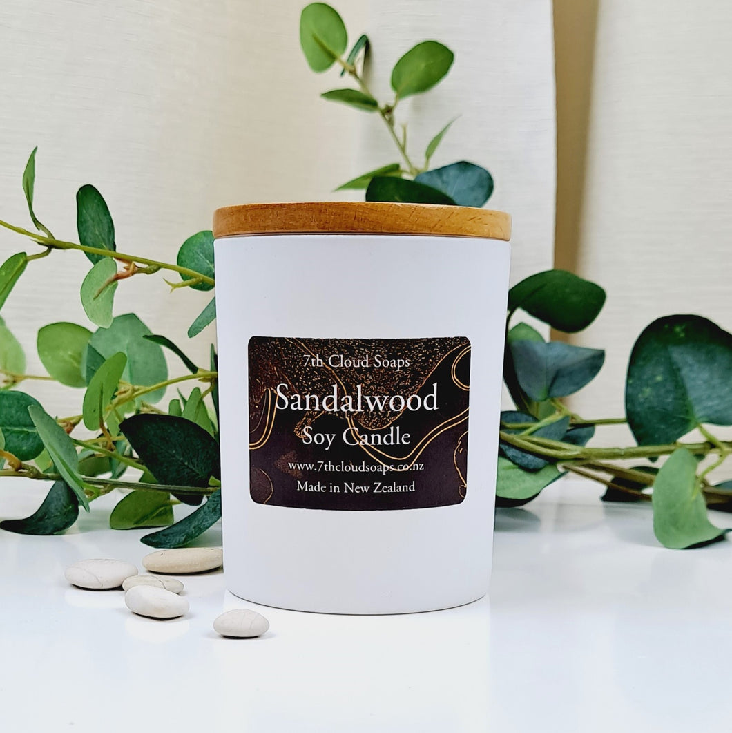 Sandalwood Candle - Lake House Collection | Soy Candle